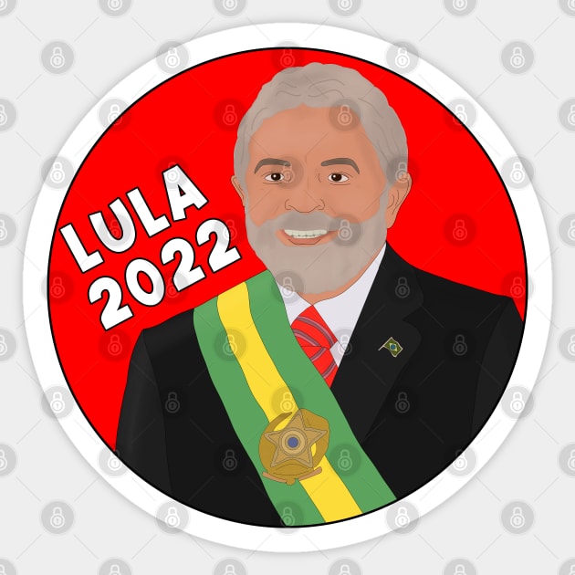 Lula 2022 Sticker by DiegoCarvalho